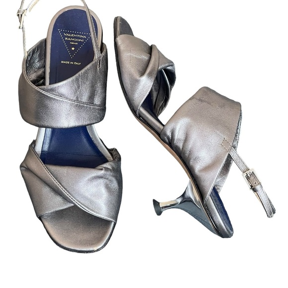 VALENTINA Rangoni‎ Firenze grey heels size 9.5 M - Picture 8 of 12
